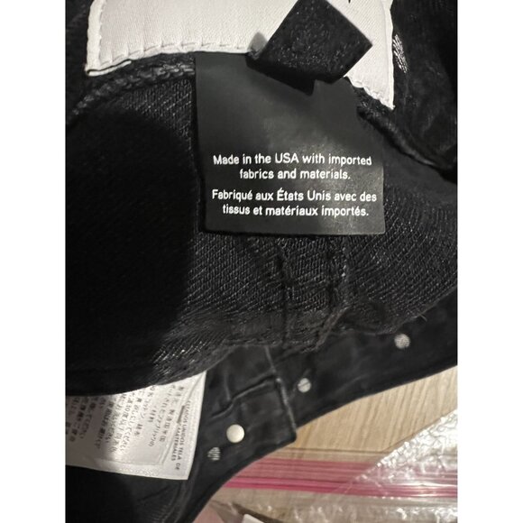 Current/Elliott Womens Blk Polka Dot High-Waisted Vintage Cropped Hem Jeans 28 - Picture 5 of 10